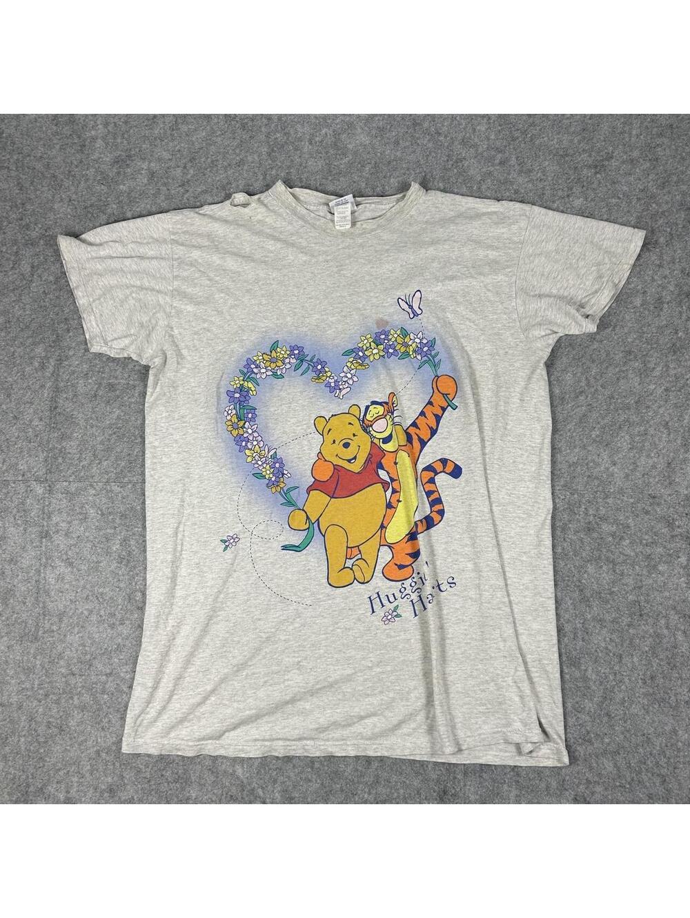 Vintage 90s Disney Winnie The Pooh & Tigger Women’s Sleep Shirt One Size